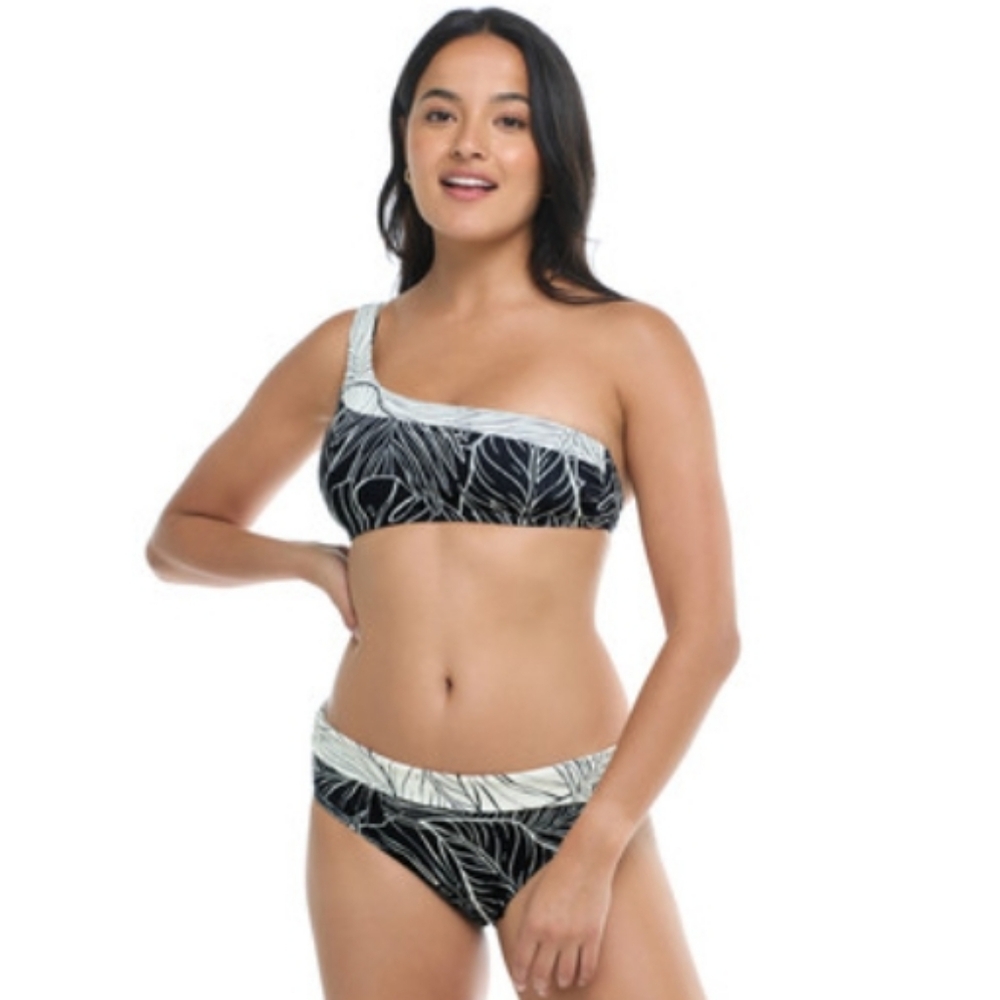 SKYE Robyn- MESMERIZE Shoulder Top & Bikini Bottoms Swimsuit Set
